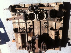 Prior to refurbishment and still covered in oily grime!