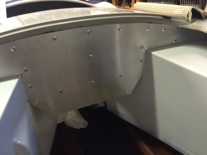 I would need to bend the lower section to fit the lower bulkhead