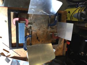 Making the bucket seats