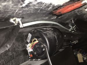 I was able to find space and with a careful bend of the pipe bypass the heater.